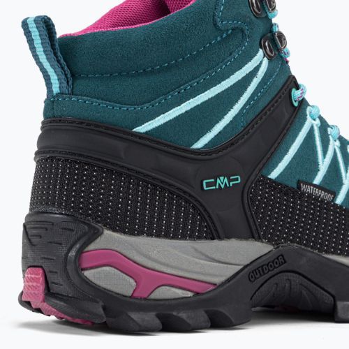 Buty trekkingowe damskie CMP Rigel Mid Wp deep lake/acqua