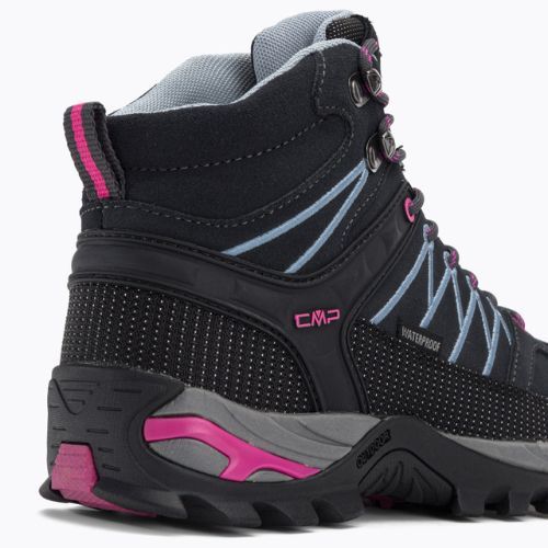 Buty trekkingowe damskie CMP Rigel Mid Wp titanio/skyway