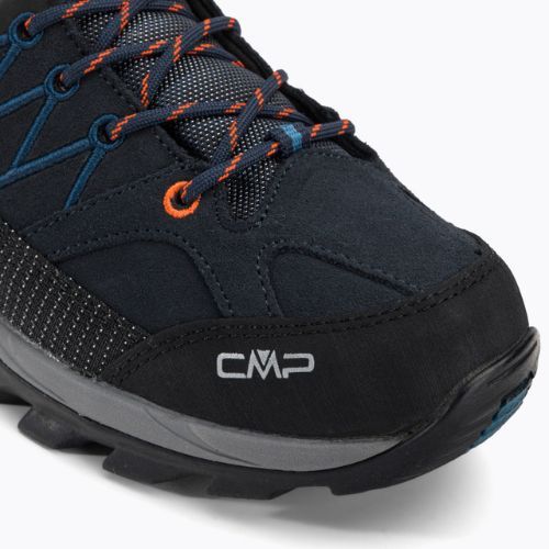 Buty trekkingowe męskie CMP Rigel Mid Wp blue/flash orange