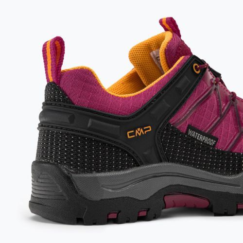 Buty trekkingowe dziecięce CMP Rigel Low Wp bouganville/goji