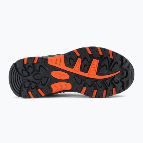 Buty trekkingowe dziecięce CMP Rigel Low Wp antracite/flash orange