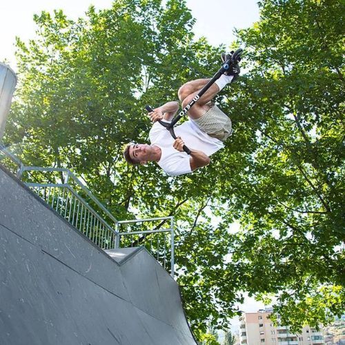 Hulajnoga freestylowa dziecięca Micro Ramp black
