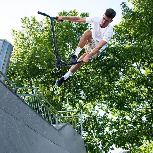 Hulajnoga freestylowa dziecięca Micro Ramp black