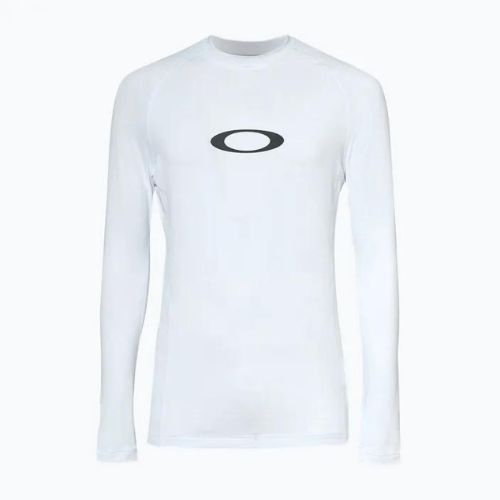 Longsleeve do pływania męski Oakley Ellipse Rashguard white