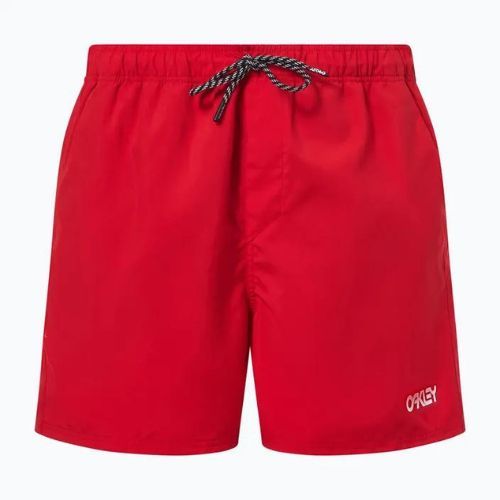 Szorty kąpielowe męskie Oakley Beach Volley 16" red line
