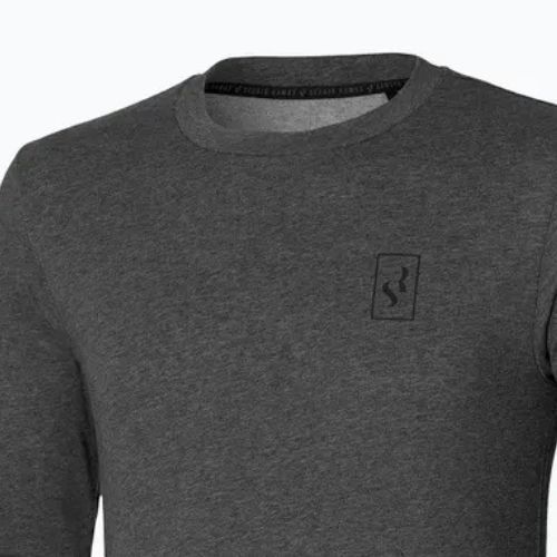 Longsleeve piłkarski męski Mizuno Sergio Ramos szara P2MA2S5506