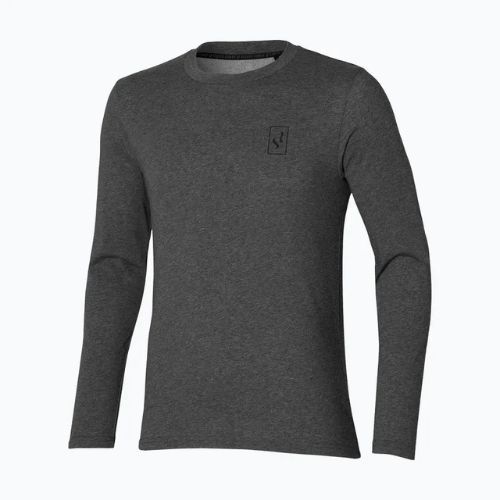Longsleeve piłkarski męski Mizuno Sergio Ramos szara P2MA2S5506