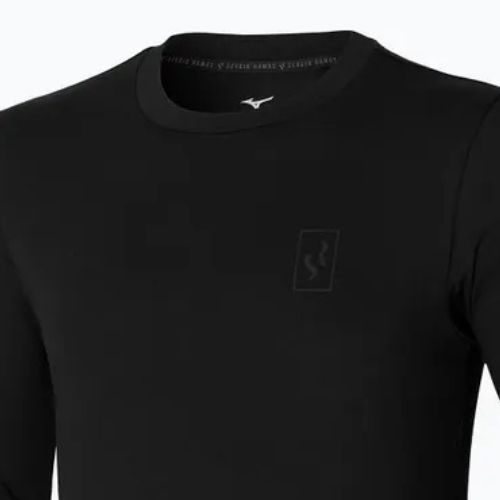 Longsleeve piłkarski męski Mizuno Sergio Ramos czarna P2MA2S5509