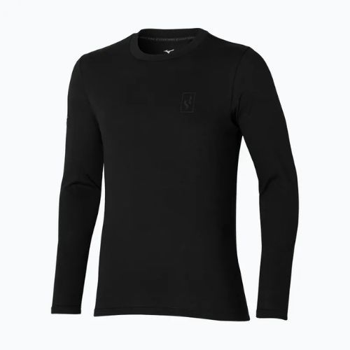 Longsleeve piłkarski męski Mizuno Sergio Ramos czarna P2MA2S5509