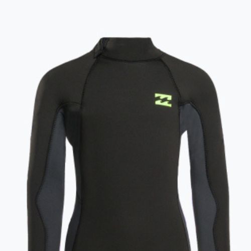 Pianka do pływania dziecięca Billabong 4/3 mm Absolute Back Zip stealth