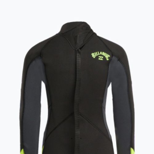 Pianka do pływania dziecięca Billabong 4/3 mm Absolute Back Zip stealth