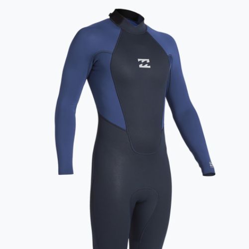 Pianka do pływania dziecięca Billabong 3/2 mm Intruder Back Zip navy