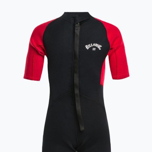Pianka do pływania dziecięca Billabong 2/2 mm Intruder Back Zip Spring red
