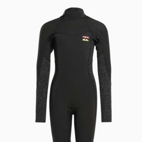 Pianka do pływania dziecięca Billabong 3/2 mm Synergy Back Zip wild black