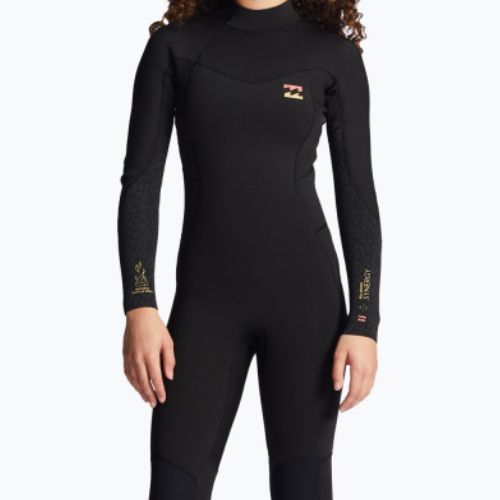 Pianka do pływania dziecięca Billabong 3/2 mm Synergy Back Zip wild black