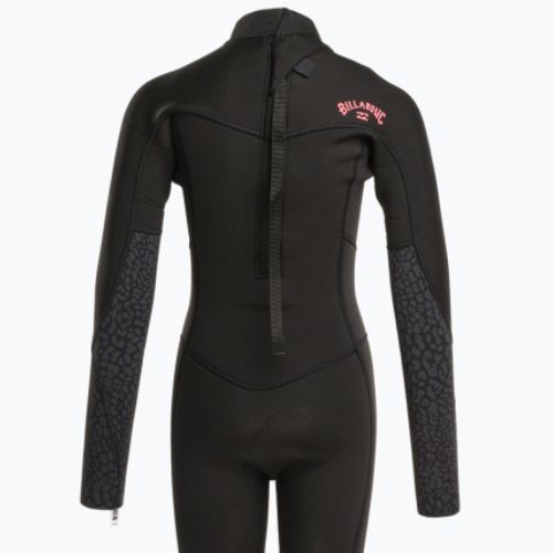 Pianka do pływania dziecięca Billabong 3/2 mm Synergy Back Zip wild black