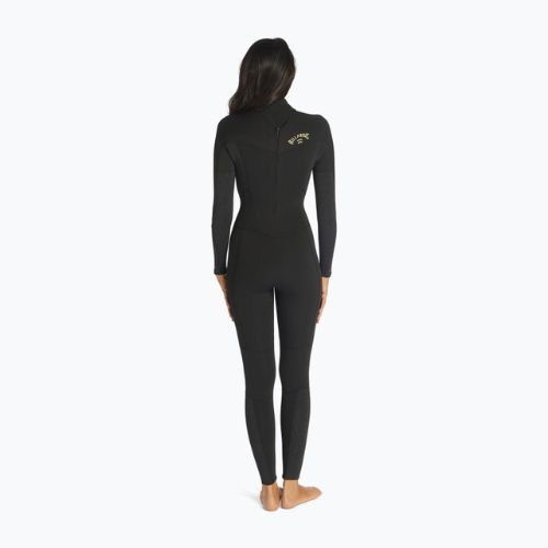 Pianka do pływania damska Billabong 3/2 mm Synergy Back Zip GBS wild black