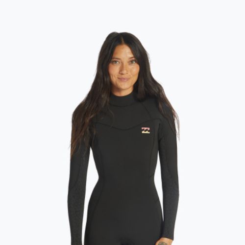 Pianka do pływania damska Billabong 3/2 mm Synergy Back Zip GBS wild black