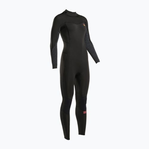 Pianka do pływania damska Billabong 3/2 mm Synergy Back Zip wild black