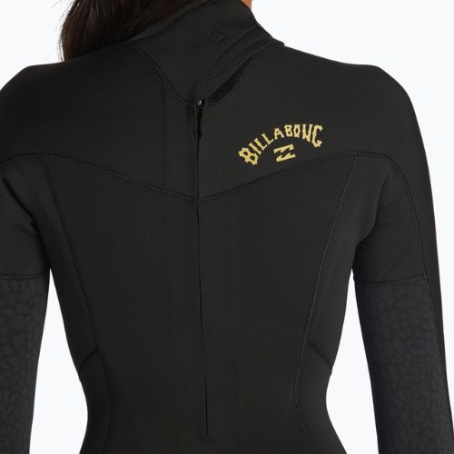 Pianka do pływania damska Billabong 3/2 mm Synergy Back Zip wild black