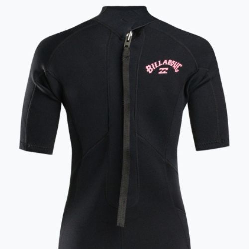 Pianka do pływania damska Billabong 2/2 mm Launch Back Zip Spring black
