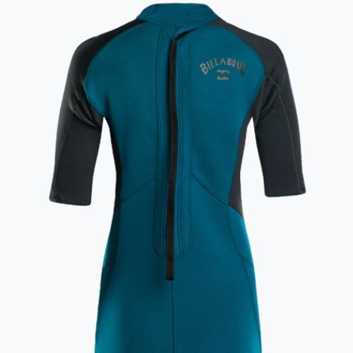Pianka do pływania damska Billabong 2/2 mm Launch Back Zip Spring pacific