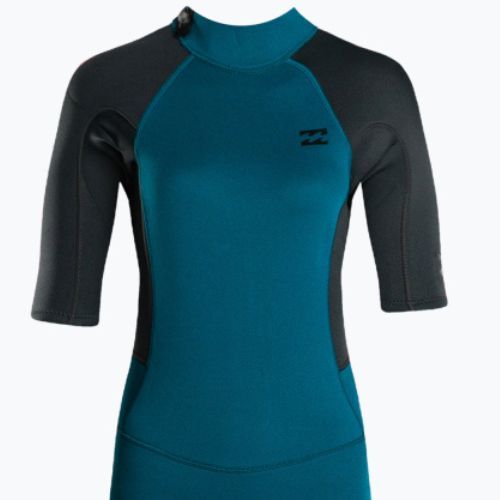 Pianka do pływania damska Billabong 2/2 mm Launch Back Zip Spring pacific