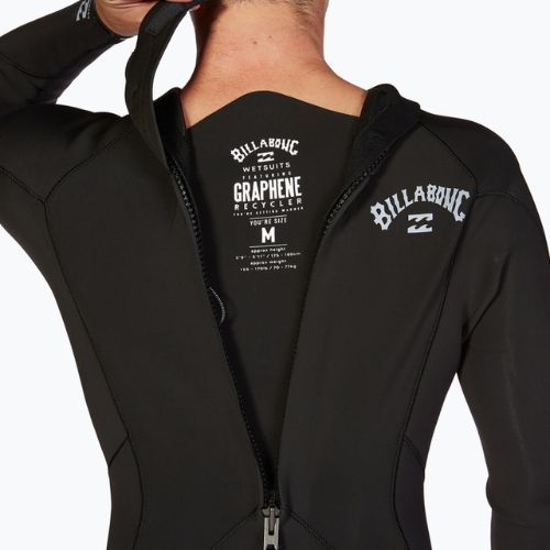 Pianka do pływania męska Billabong 4/3 mm Absolute Back Zip black
