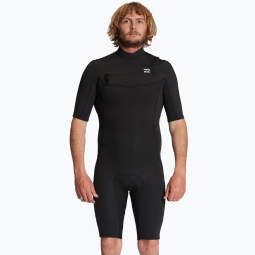 Pianka do pływania męska Billabong 2/2 mm Absolute Chest Zip Spring black