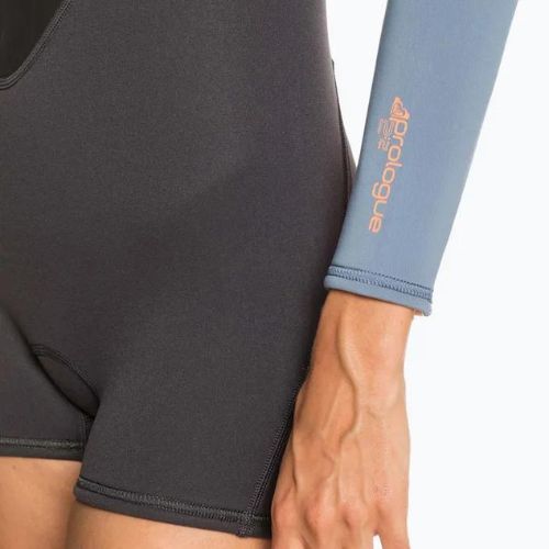 Pianka do pływania damska ROXY 2/2 mm Prologue Chest Zip Springsuit FL cloud black/powderdgrey/ sunglow