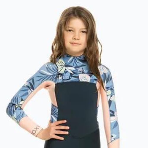 Pianka do pływania dziecięca ROXY 3/2 mm Swell Series Girl Chest Zip GBS allure rg fasso s