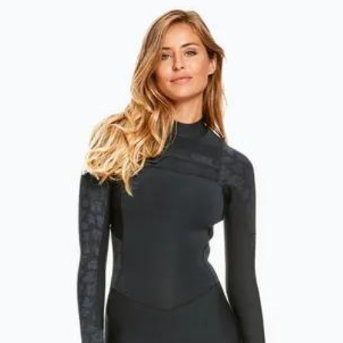 Pianka do pływania damska ROXY 5/4/3 mm Swell Series Chest Zip GBS black