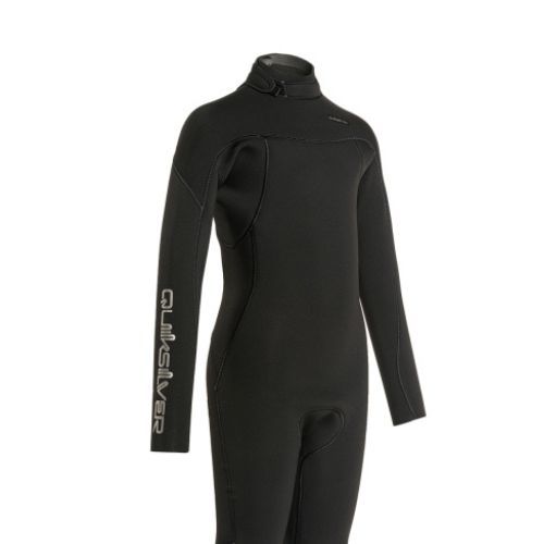 Pianka do pływania dziecięca Quiksilver 4/3 mm Everyday Sessions Back Zip black