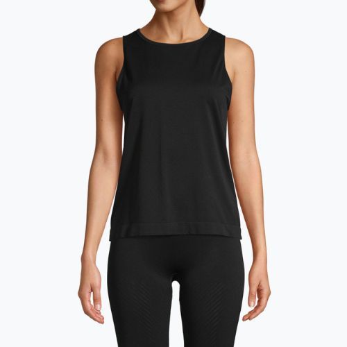 Koszulka treningowa damska Casall Essential Block Seamless Tank black
