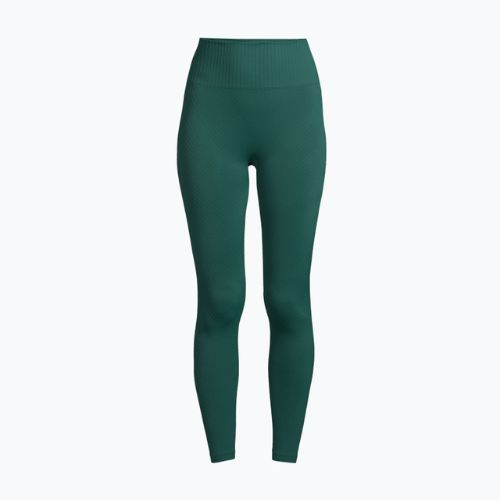 Legginsy damskie Casall Seamless Graphical Rib High Waist garden green