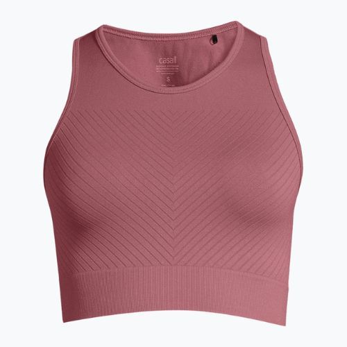 Top treningowy damski Casall Essential Block Seamless Sport mineral pink