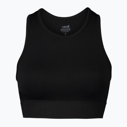 Top treningowy damski Casall Essential Block Seamless Sport black