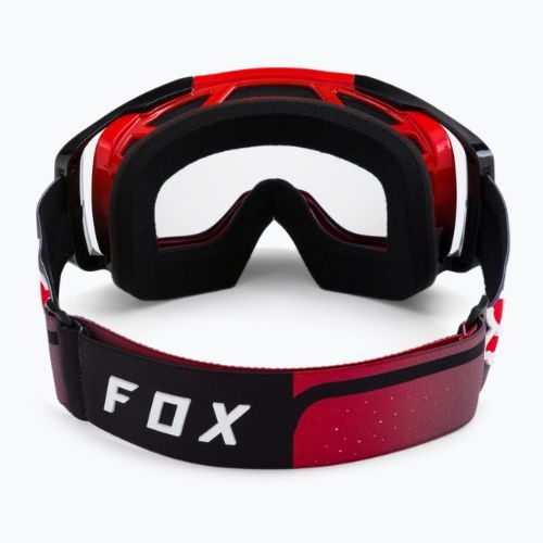 Gogle rowerowe Fox Racing Airspace Vizen fluo/red