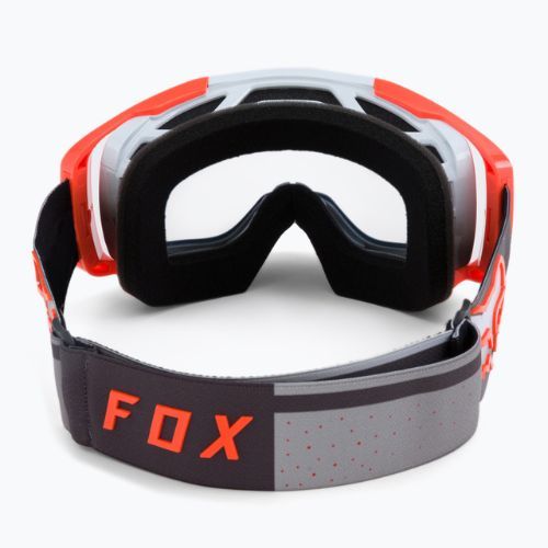 Gogle rowerowe Fox Racing Airspace Vizen fluo orange
