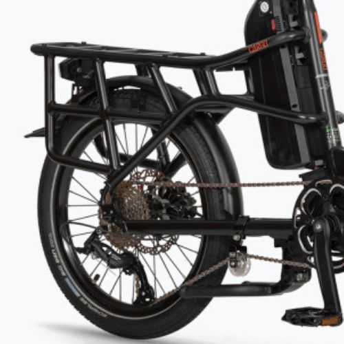Rower elektryczny EcoBike Cargo 48V 16Ah Trapez Cargo+X300 10.4Ah 1200Wh Greenway black