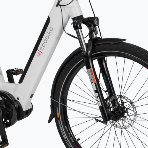 Rower elektryczny damski EcoBike LX 300/X300 48V 14Ah 672Wh LG white