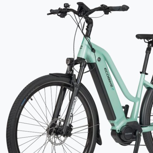 Rower elektryczny damski EcoBike LX 500/X500 48V 17.5Ah 840Wh LG mint