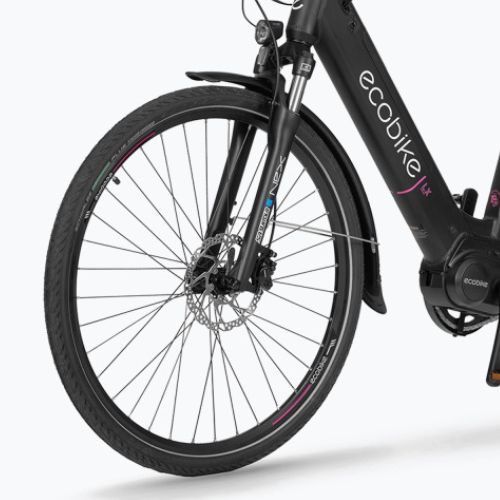 Rower elektryczny damski EcoBike LX 19/X300 48V 14Ah 672Wh LG black