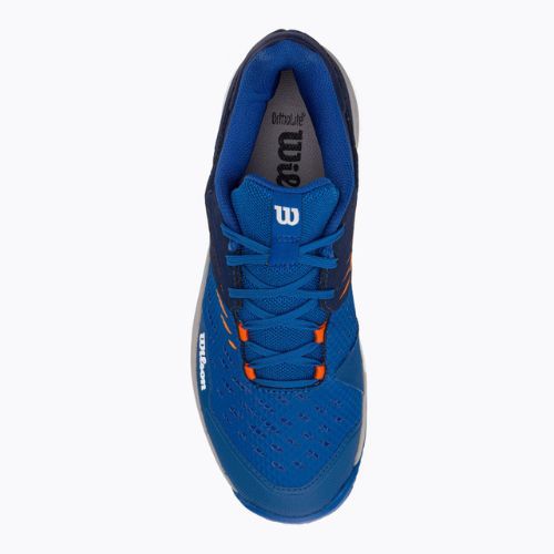 Buty do tenisa męskie Wilson Kaos Comp 3.0 classi/peacoat/orange tig