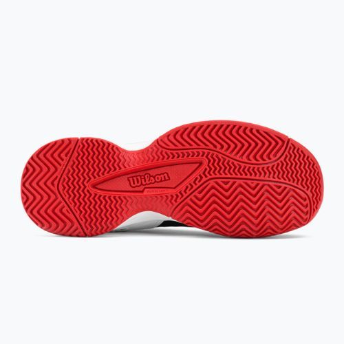Buty do tenisa dziecięce Wilson Rush Pro L Jr black/white/red