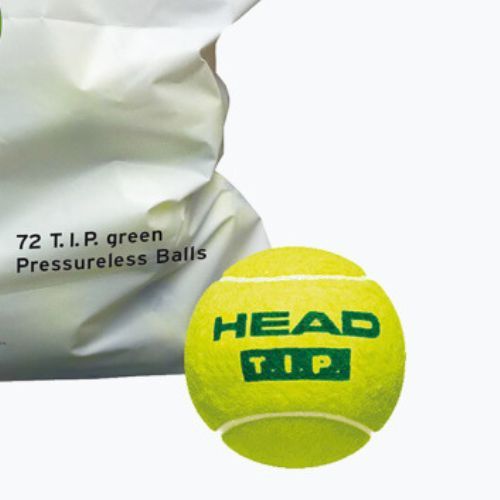 Piłki tenisowe dziecięce HEAD 72B Tip Green 72 szt. green