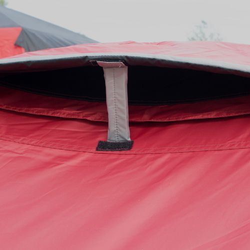 Namiot kempingowy 3-osobowy Coleman The Blackout 3 red/black