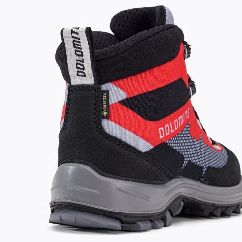 Buty trekkingowe dziecięce Dolomite Steinbock WT GTX pewter grey/fiery red