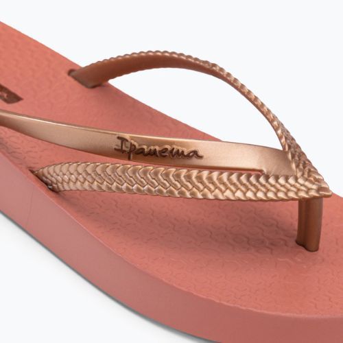 Japonki damskie Ipanema Bossa Soft V pink/metallic pink