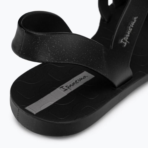 Sandały damskie Ipanema Vibe black/glitter black